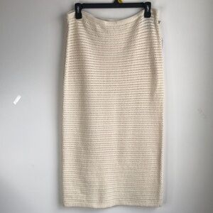 REVOLVE House of Harlow 1960 crochet ivory pencil skirt